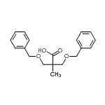 CAS 登录号：170104-95-7， 3-(苄氧基)-2-[(苄氧基)甲基]-2-甲基丙酸