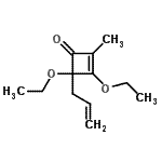 CAS#: 170117-99-4, 4-Allyl-3,4-Diethoxy-2-Methyl-2-Cyclobuten-1-One