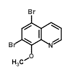 CAS#: 17012-49-6, 5,7-Dibromo-8-Methoxyquinoline