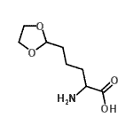 CAS 登录号：170242-34-9， 5-(1,3-二氧戊环-2-基)正缬氨酸