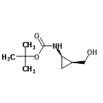 CAS#: 170299-61-3, 2-Methyl-2-Propanyl [(1R,2S)-2-(Hydroxymethyl)Cyclopropyl]Carbamate
