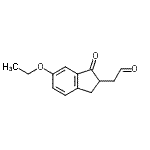 CAS#: 170495-71-3, (6-Ethoxy-1-Oxo-2,3-Dihydro-1H-Inden-2-Yl)Acetaldehyde
