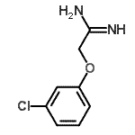 CAS 登录号：170735-26-9， 2-(3-氯苯氧基)乙脒
