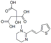 CAS#: 17076-90-3, 1,4,5,6-Tetrahydro-1-Methyl-2-[2-(2-Thienyl)Vinyl]Pyrimidine Citrate