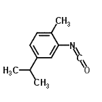 CAS 登录号：171075-55-1， 2-异氰酸-4-异丙基-1-甲基苯