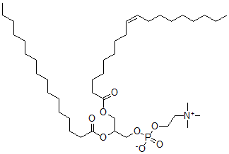 CAS 登录号:17118-56-8, 1-油酰基-2-棕榈酰磷脂酰胆碱
