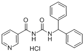 CAS 登录号:171258-74-5, N-(二苯甲基氨基甲酰)吡啶-3-甲酰胺盐酸盐