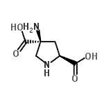CAS#: 171336-80-4, (2S,4S)-4-Amino-2,4-Pyrrolidinedicarboxylic Acid