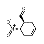 CAS 登录号：171340-12-8， (1S,6S)-6-硝基-3-环己烯-1-甲醛