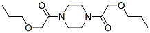 CAS 登录号：17149-26-7， 1,4-二(丙氧基乙酰基)哌嗪