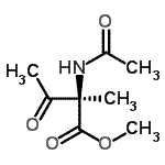 CAS 登录号：171817-09-7， 甲基N-乙酰基-3-氧代-D-异缬氨酸酯