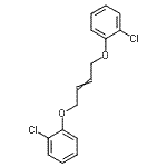 CAS#: 17208-44-5, 1,1'-[2-Butene-1,4-Diylbis(Oxy)]Bis(2-Chlorobenzene)