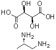 CAS 登录号：172152-22-6， (2S,3S)-2,3-二羟基琥珀酸-(2S)-1,2-丙烷二胺(1:1)
