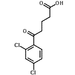 CAS 登录号：172167-99-6， 5-(2,4-二氯苯基)-5-氧代戊酸