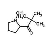 CAS 登录号：172289-83-7， 2,2-二甲基-1-(1-甲基-2-吡咯烷基)-1-丙酮