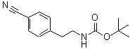 CAS#: 172348-86-6, 2-Methyl-2-Propanyl [2-(4-Cyanophenyl)Ethyl]Carbamate