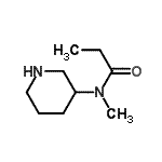 CAS#: 172477-97-3, N-Methyl-N-(3-Piperidinyl)Propanamide