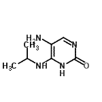 CAS 登录号：172495-75-9， 5-氨基-6-(异丙基氨基)-2(1H)-嘧啶酮