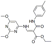 CAS 登录号：172753-10-5， (E)-3-[(2,6-二甲氧基嘧啶-4-基)氨基]-2-[(4-甲基苯基)氨基甲酰]丙-2-烯酸乙酯