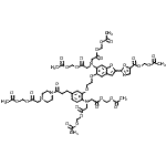 CAS#: 172890-84-5, Acetoxymethyl 2-(5-{2-[5-(3-{4-[2-(Acetoxymethoxy)-2-Oxoethyl]-1-Piperazinyl}-3-Oxopropyl)-2-{Bis[2-(Acetoxymethoxy)-2-Oxoethyl]Amino}Phenoxy]Ethoxy}-6-{Bis[2-(Acetoxymethoxy)-2-Oxoethyl]Amino}-1-Benz Ofuran-2-Yl)-1,3-Oxazole-5-Carboxylate