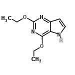 CAS 登录号：172982-65-9， 2,4-二乙氧基-5H-吡咯并[3,2-d]嘧啶