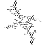 CAS 登录号：172997-92-1， ((Cys31,Nva34)-神经肽Y(27-36))2