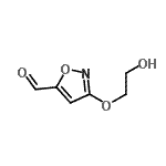 CAS#: 173038-75-0, 3-(2-Hydroxyethoxy)-1,2-Oxazole-5-Carbaldehyde