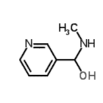 CAS#: 173178-63-7, (Methylamino)(3-Pyridinyl)Methanol