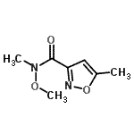 CAS#: 173305-19-6, N-Methoxy-N,5-Dimethyl-1,2-Oxazole-3-Carboxamide