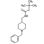 CAS#: 173340-23-3, 2-Methyl-2-Propanyl [(1-Benzyl-4-Piperidinyl)Methyl]Carbamate