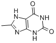 CAS#: 17338-96-4, 3,9-Dihydro-8-Methyl-1H-Purine-2,6-Dione