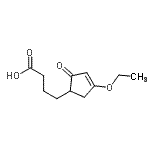 CAS#: 173413-41-7, 4-(4-Ethoxy-2-Oxo-3-Cyclopenten-1-Yl)Butanoic Acid
