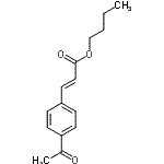 CAS#: 173464-57-8, Butyl (2E)-3-(4-Acetylphenyl)Acrylate