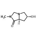 CAS#: 173549-72-9, (6R,7aS)-6-Hydroxy-2-Methylhexahydro-1H-Pyrrolo[1,2-c]Imidazol-1-One