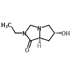 CAS#: 173549-73-0, (6R,7aS)-2-Ethyl-6-Hydroxyhexahydro-1H-Pyrrolo[1,2-c]Imidazol-1-One
