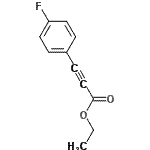 CAS 登录号：1736-31-8， 乙基3-(4-氟苯基)-2-丙炔酸酯