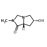 CAS#: 173658-16-7, (6R,7aR)-6-Hydroxy-2-Methylhexahydro-1H-Pyrrolo[1,2-c]Imidazol-1-One