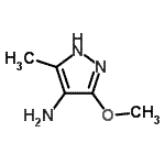 CAS#: 173682-30-9, 3-Methoxy-5-Methyl-1H-Pyrazol-4-Amine