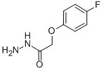 CAS 登录号：1737-62-8， 4-氟苯氧基乙酸酰肼