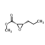 CAS 登录号：173828-92-7， 甲基(2S,3S)-3-丙基-2-环氧乙烷羧酸酯