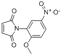 CAS 登录号：17392-67-5， 1-(2-甲氧基-5-硝基苯基)-1H-吡咯-2,5-二酮