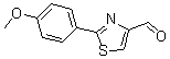 CAS#: 174006-71-4, 2-(4-Methoxyphenyl)-4-Thiazolecarboxaldehyde