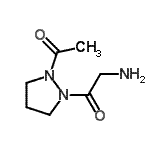 CAS#: 174089-24-8, 1-(2-Acetyl-1-Pyrazolidinyl)-2-Aminoethanone