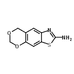 CAS#: 174188-95-5, 8H-[1,3]Dioxino[5,4-f][1,3]Benzothiazol-2-Amine