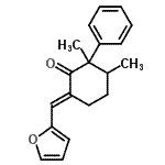 CAS#: 17429-57-1, (6E)-6-(2-Furylmethylene)-2,3-Dimethyl-2-Phenylcyclohexanone