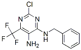 CAS#: 1743-95-9, 2-Chloro-N4-(Phenylmethyl)-6-(Trifluoromethyl)-4,5-Pyrimidinediamine