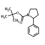 CAS#: 174311-02-5, 2-Methyl-2-Propanyl 2-Phenyl-1-Pyrrolidinecarboxylate