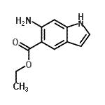 CAS#: 174311-74-1, Ethyl 6-Amino-1H-Indole-5-Carboxylate