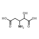 CAS 登录号：174320-28-6， (+)-3-氨基-2-羟基-戊烷二酸