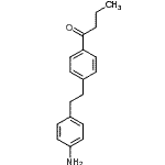 CAS#: 17438-50-5, 1-{4-[2-(4-Aminophenyl)Ethyl]Phenyl}-1-Butanone